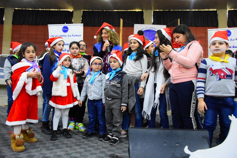 Saint Vincent de paul celebrating Christmas at Jesus & Mary school